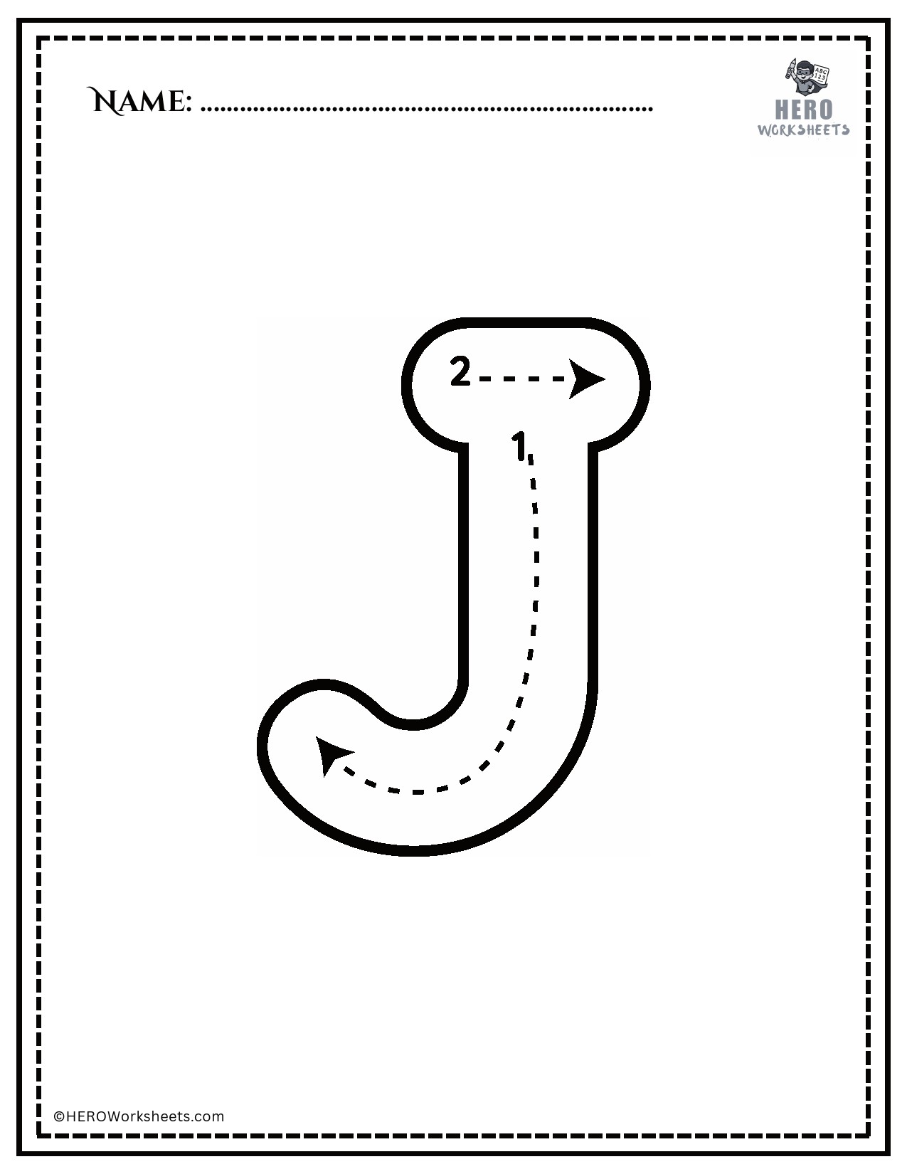 Black and White Uppercase A Tracing Alphabet Worksheet Printable
