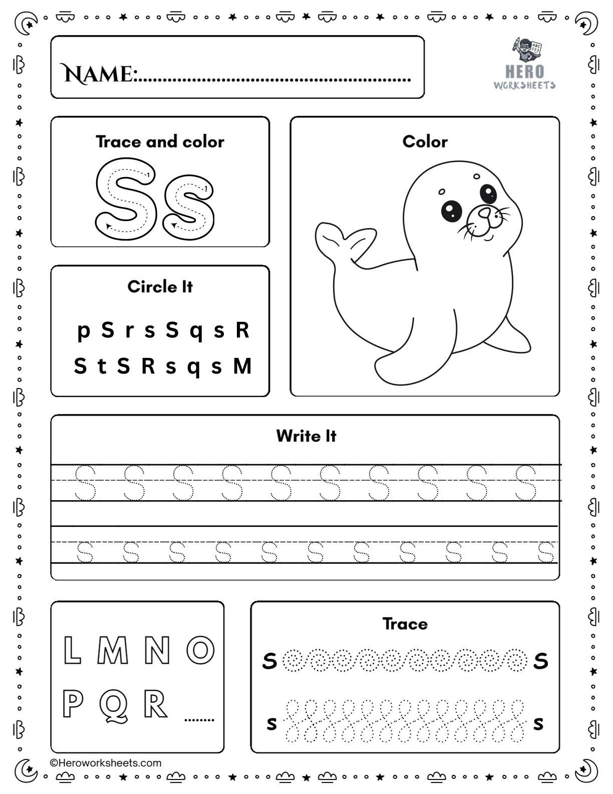 Free Printable Preschool Worksheets Tracing Letters PDF 20 Tracing Letter S Preschool Worksheet Printable