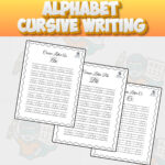 Alphabet Cursive Writing Worksheets