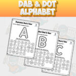 Alphabet Dab and Dot Worksheets